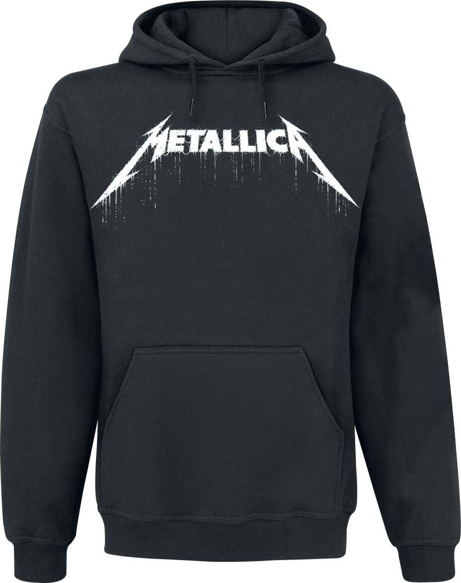Metallica History Mikina s kapucí černá
