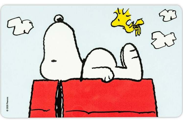 Peanuts Snoopy und Woodstock - Haus Krájecí prkénko vícebarevný