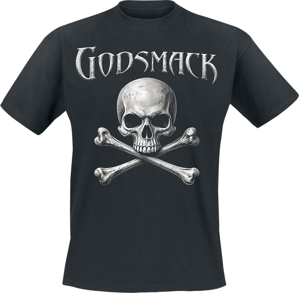 Godsmack Bad Boys Skull Tričko černá