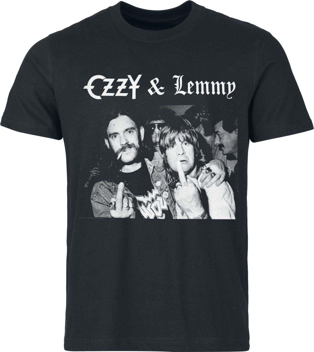 Ozzy Osbourne Hellraiser Ozzy & Lemmy Tričko černá