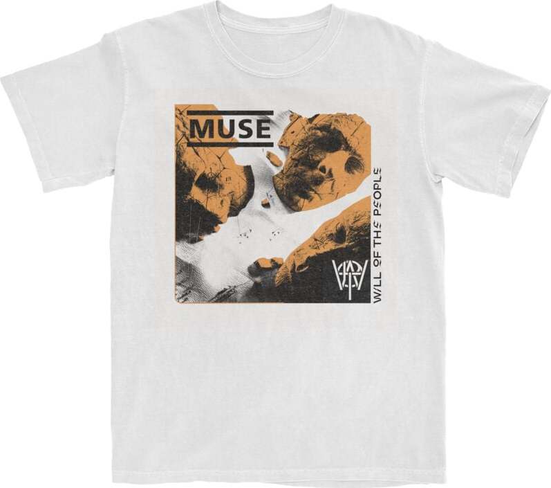 Muse Will of the people Tričko bílá