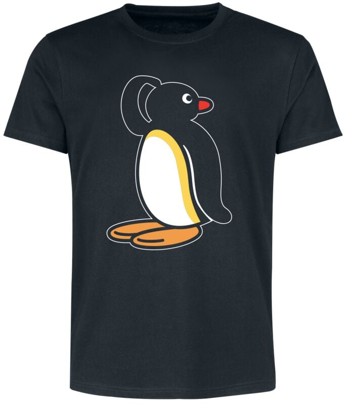 Pingu Retro - Hmmmhh? Tričko černá