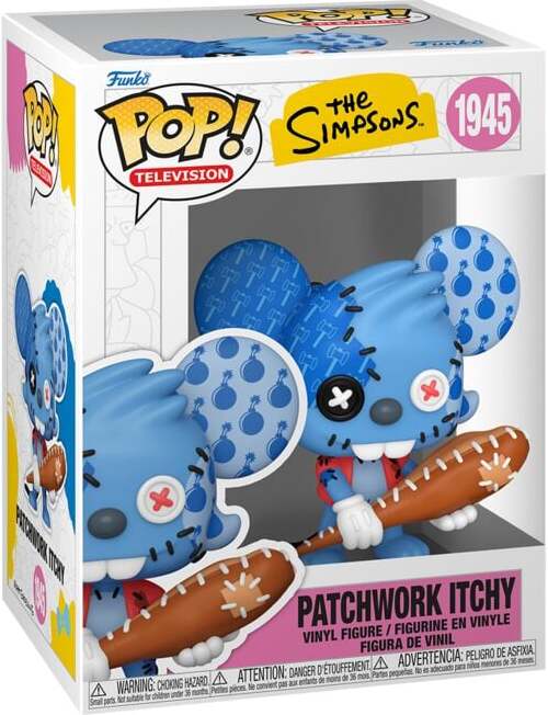 Die Simpsons Vinylová figurka č.1945 Itchy Patchwork Sberatelská postava standard