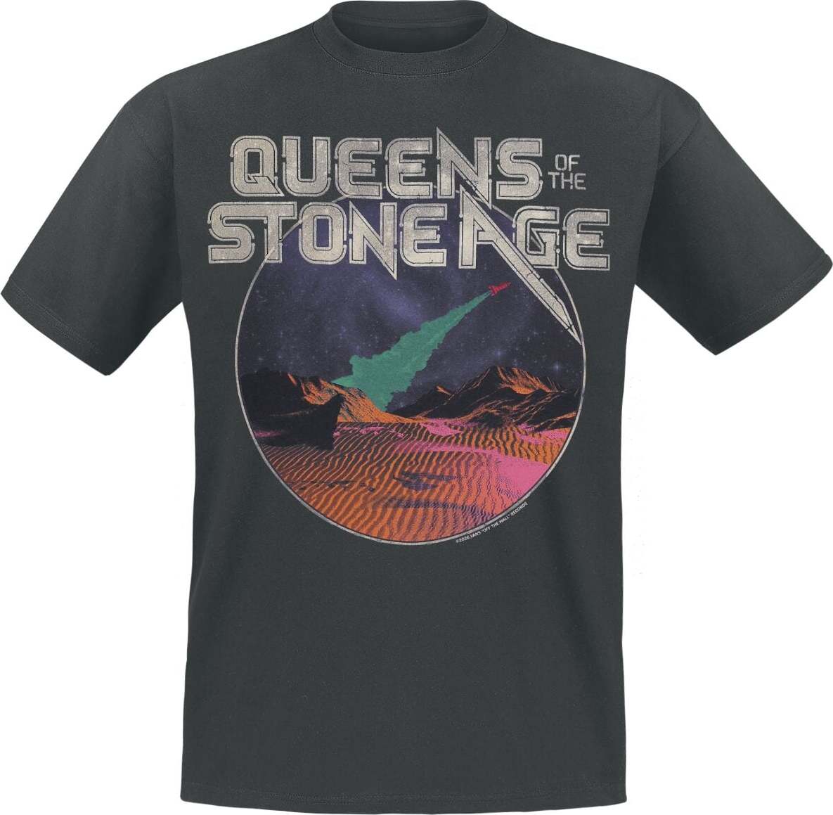 Vans Queens of the Stone Age Desert Sessions SS Tee Tričko černá