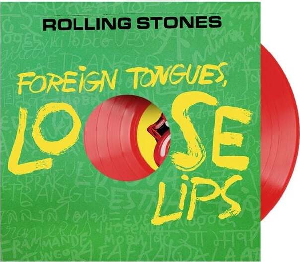 The Rolling Stones Foreign Tongues, Loose Lips LP & CD standard
