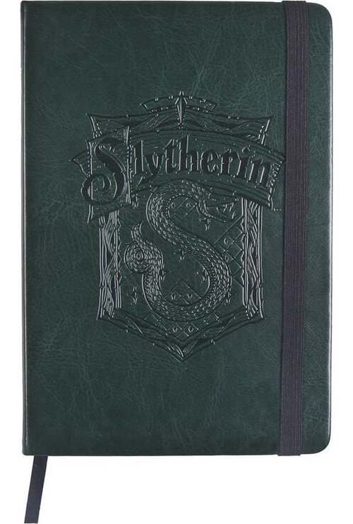 Harry Potter Prémiový notes Slytherin Notes tmave zelená