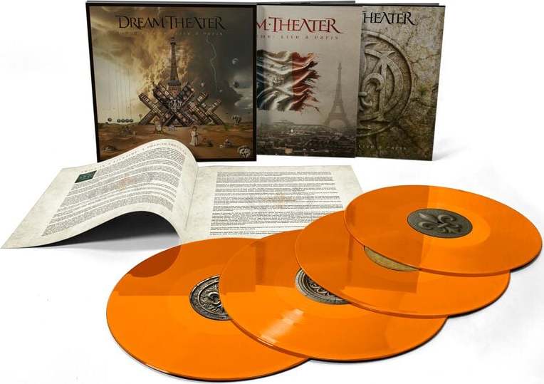 Dream Theater Quarantième: Live à Paris 4-LP standard