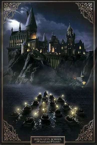 Harry Potter Hogwarts Castle plakát vícebarevný