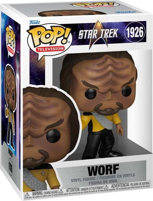 Star Trek Vinylová figurka č.1926 Worf Sberatelská postava standard