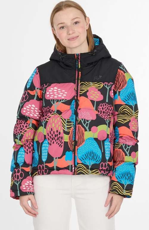 Ragwear Amazze Print Dámská zimní bunda vícebarevný