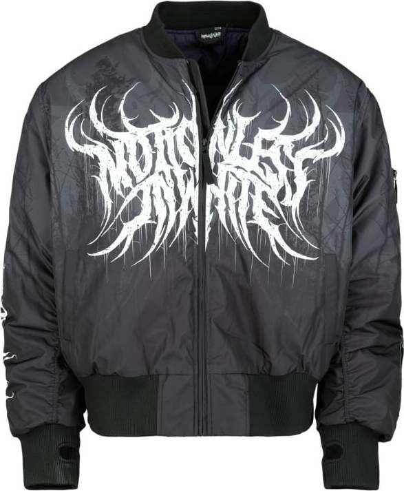 Motionless In White EMP Signature Collection Bunda cerná/šedá