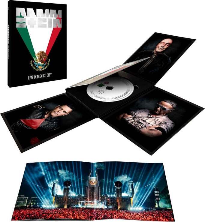 Rammstein Live in Mexico City Blu-Ray Disc standard