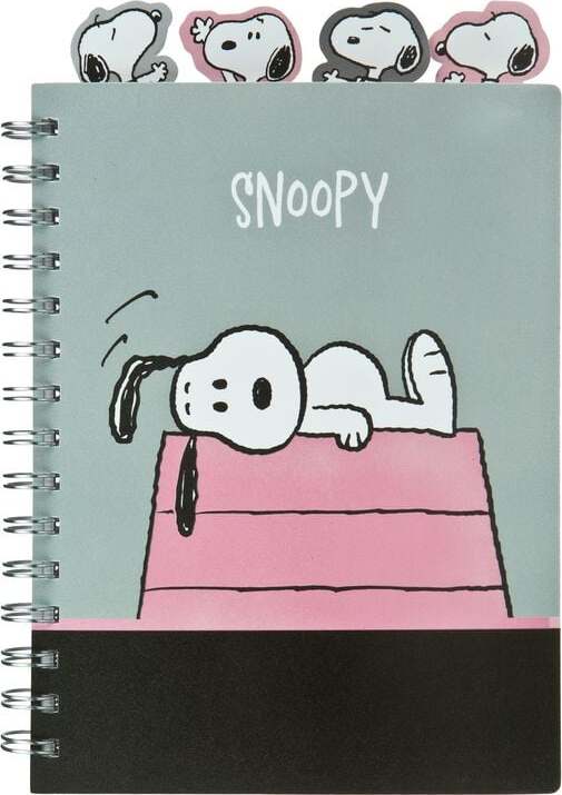 Peanuts Snoopy Kroužkový pořadač vícebarevný