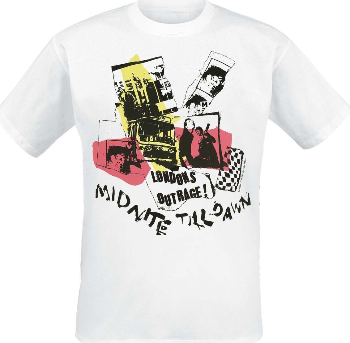 Vans Sex Pistols London’s Outrage SS Tee Tričko bílá