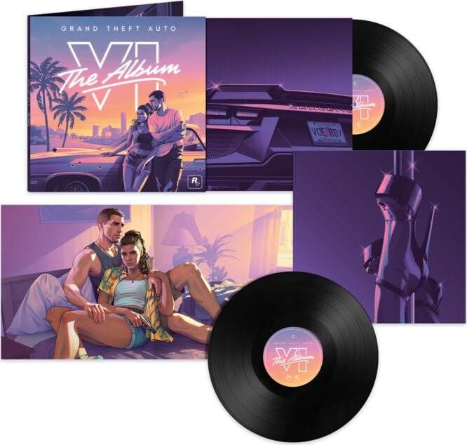 Grand Theft Auto VI Oficiální soundtrack Grand Theft Auto VI: The Album 2-LP standard