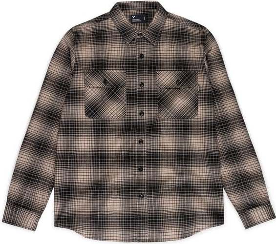 Vintage Industries OUTBACK SHIRT Pracovní košile cerná/béžová