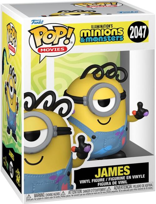 Minions Vinylová figurka č.2047 James (Pop! Movies) Sberatelská postava standard