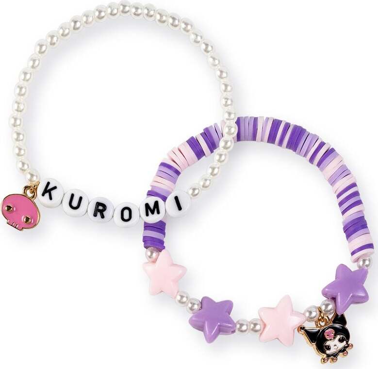 Hello Kitty Kuromi náramek vícebarevný