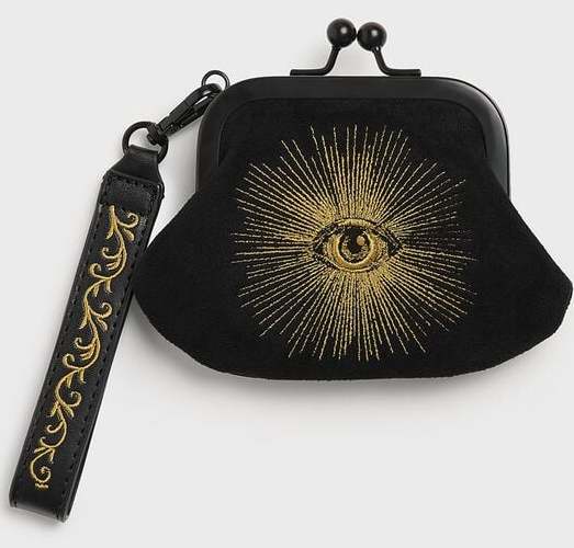 Killstar Cathedral Gardens - Chapel Iris Coin Purse Peněženka černá