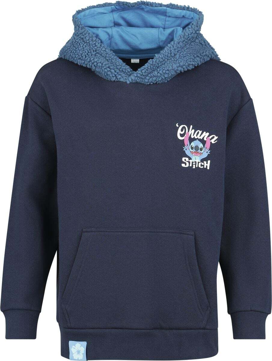 Lilo & Stitch Head Costume Dámská mikina s kapucí námořnická modrá