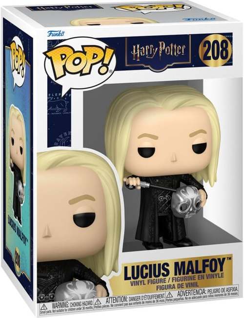 Harry Potter Vinylová figurka č.208 Lucius Malfoy Sberatelská postava standard