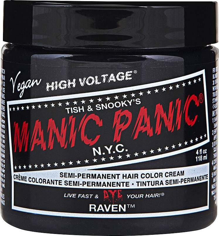 Manic Panic Raven Black - Classic barva na vlasy černá