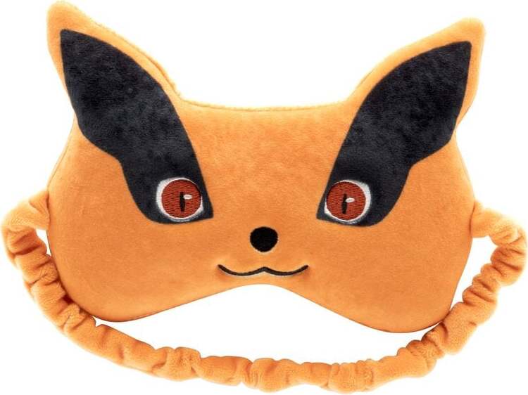 Naruto Kyubi ocní maska na spaní bílá/cerná