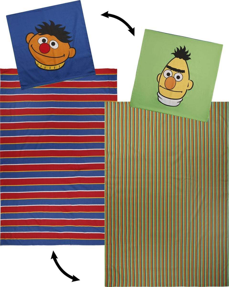 Sesame Street Bert and Ernie Ložní prádlo vícebarevný