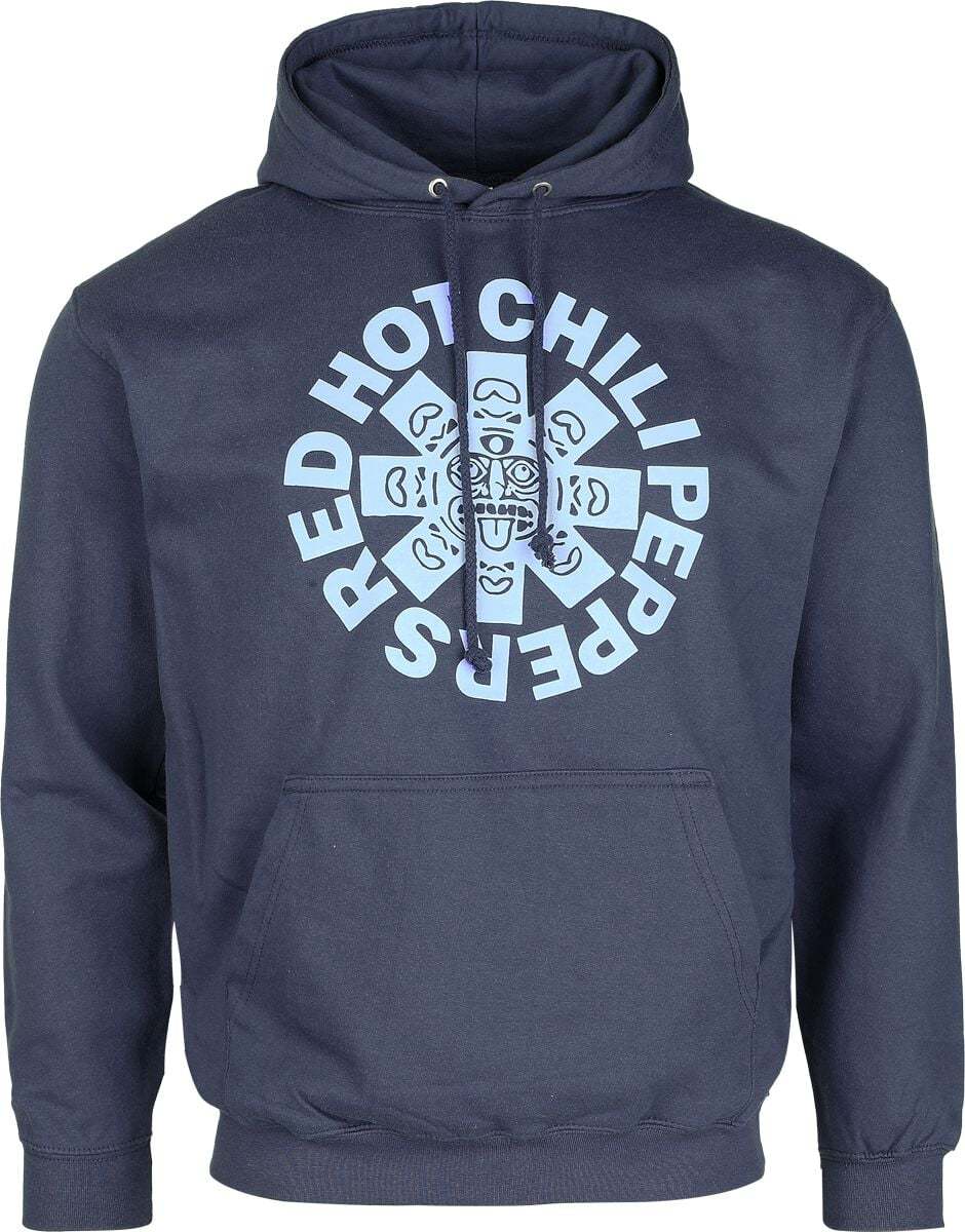 Red Hot Chili Peppers Aztek Logo Mikina s kapucí modrá