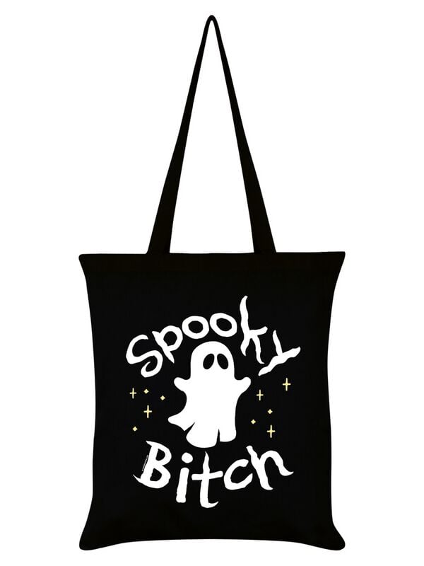 Halloween (Fun) Spooky Bitch Plátená taška černá