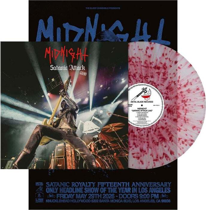 Midnight Satanic Attack Live! LP standard