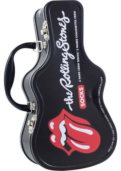 The Rolling Stones Guitar TinBox Ponožky vícebarevný