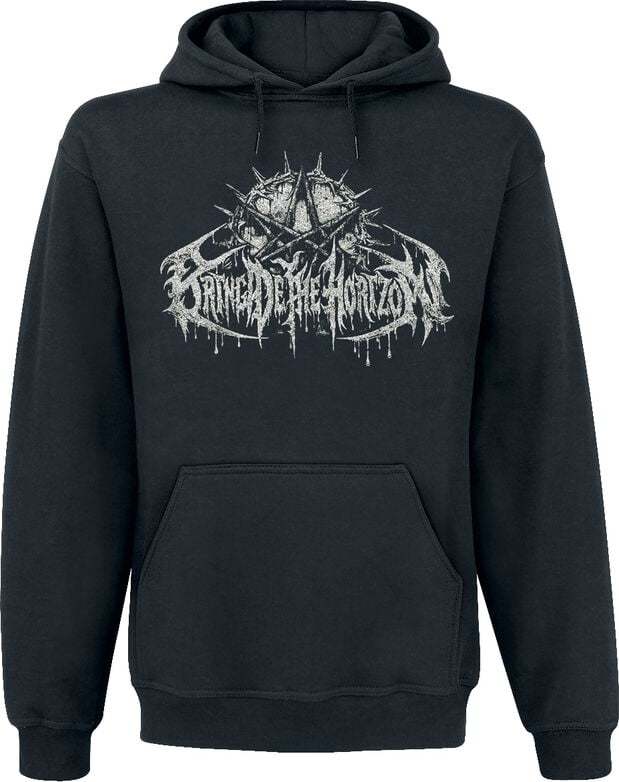 Bring Me The Horizon Concrete Logo Mikina s kapucí černá