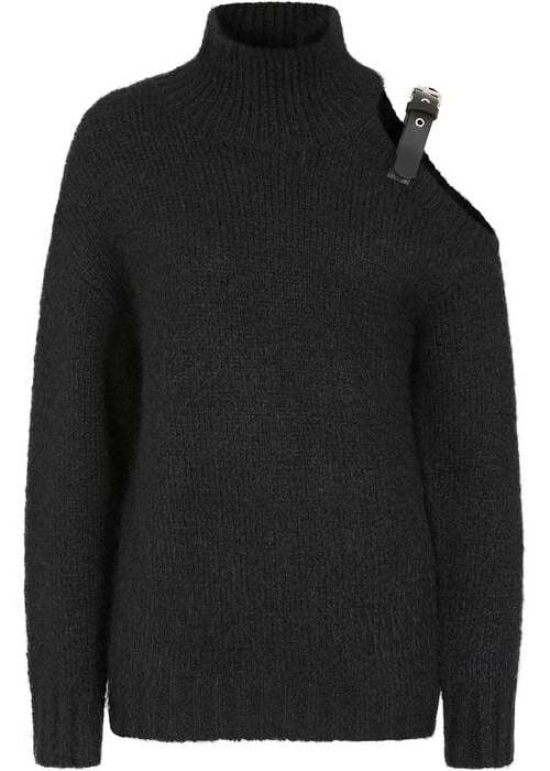 Banned Alternative Nocturne Bind Jumper Dámská mikina černá
