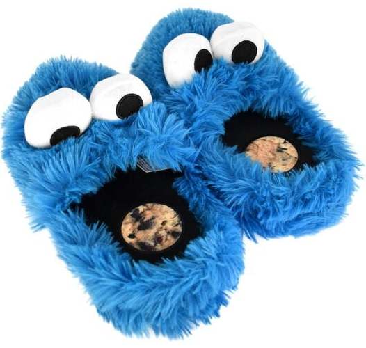 Sesame Street Krümelmonster - Cookie Monster papuce modrá