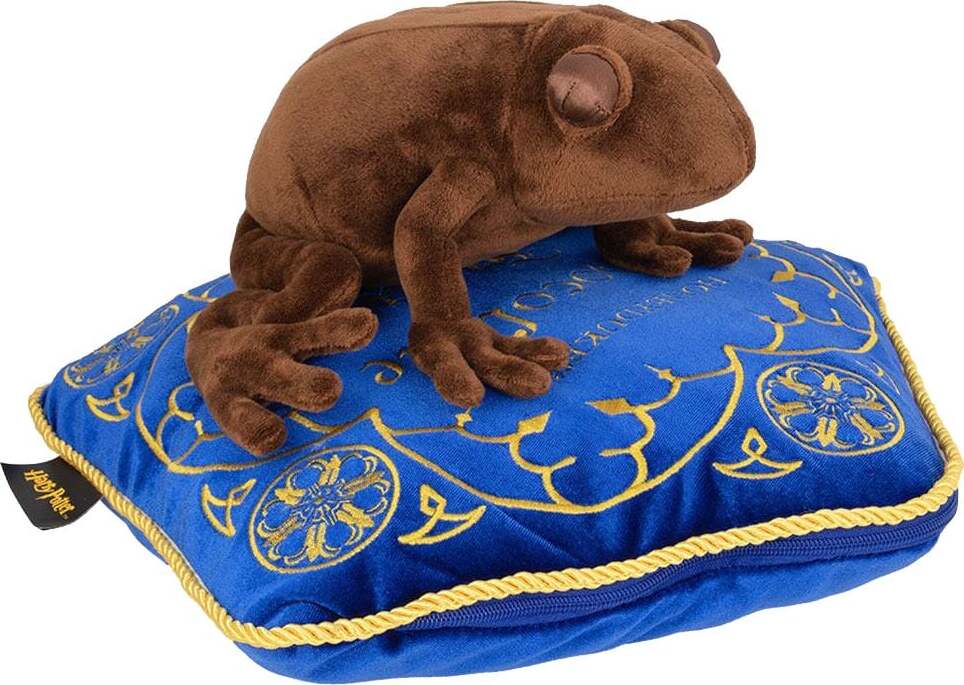 Harry Potter Čokoládová žába s polštářkem plyšová figurka vícebarevný