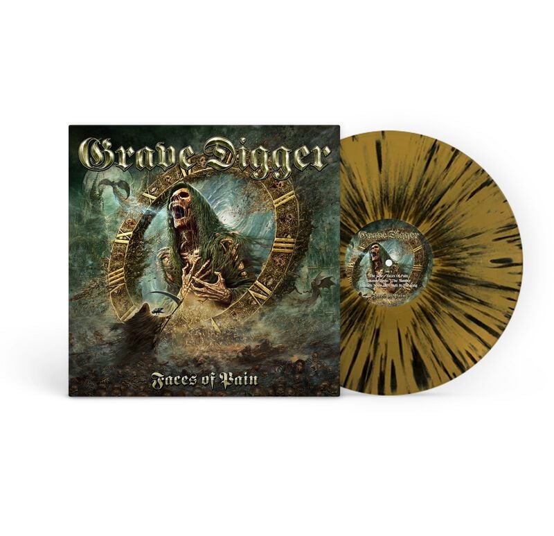 Grave Digger Faces of Pain LP standard