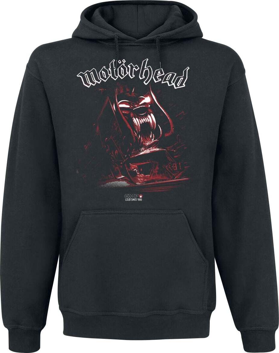 Motörhead Orgasmatron - 40th Anniversary Mikina s kapucí černá
