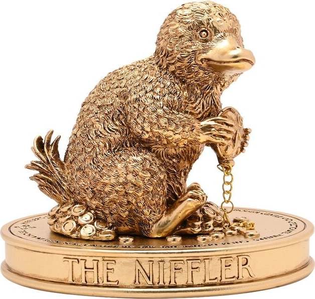 Harry Potter Figurka Herbology - The Niffler Socha zlatá