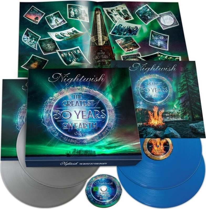 Nightwish The greatest 30 Years on Earth 4 LP & Blu-ray standard