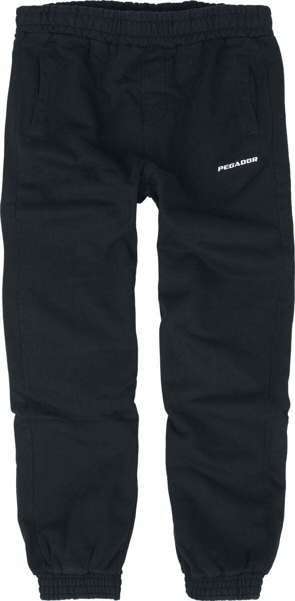 Pegador Logo Heavy Sweat Jogger Tepláky černá