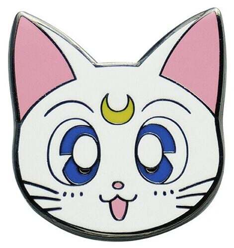 Sailor Moon Artemis Odznak bílá