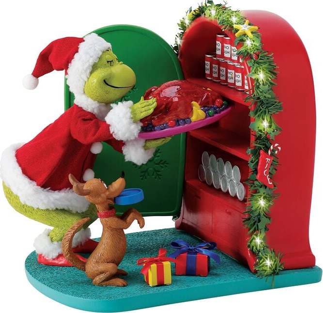 The Grinch Christmas Dinner Sberatelská postava vícebarevný