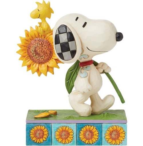 Peanuts Figurka Snoopy Sunflower Sberatelská postava vícebarevný