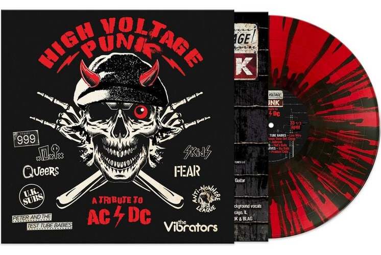 V.A. High Voltage Punk - A Tribute To AC / DC LP standard