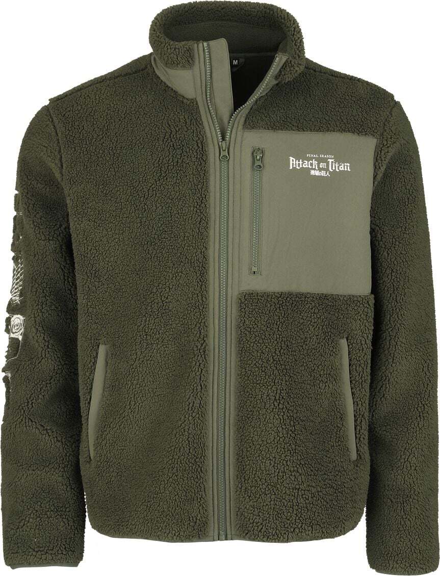 Attack On Titan Flügel der Freiheit - Logo - Sherpa Bunda khaki