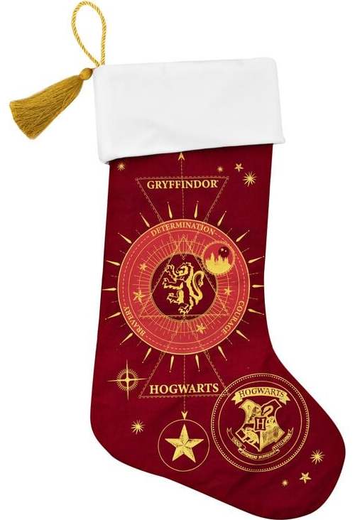 Harry Potter Vánoční ponožka Gryffindor Nástenné dekorace vícebarevný