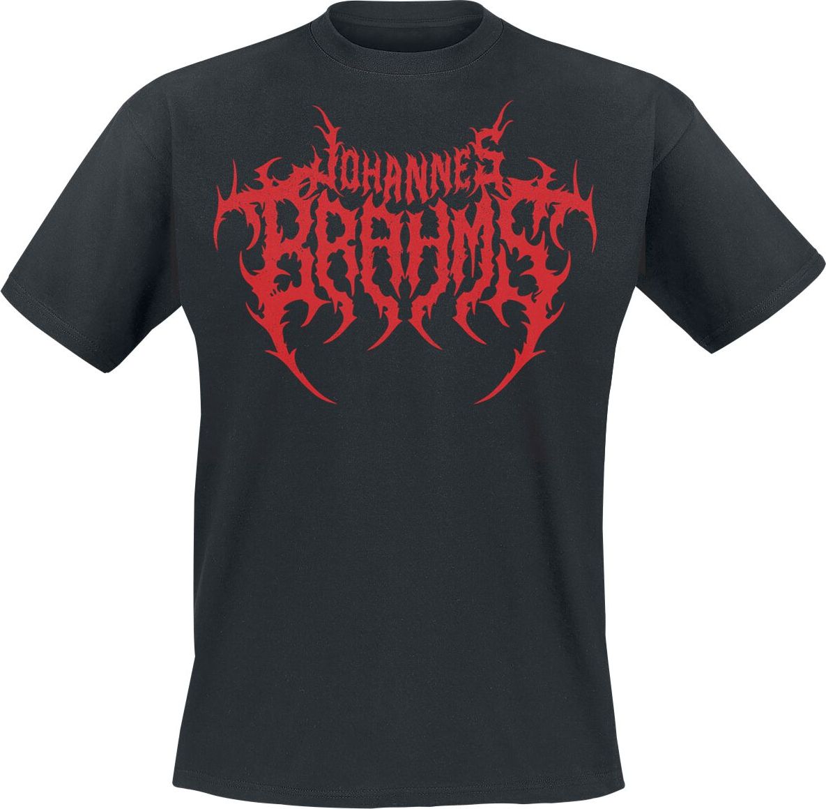 Black Metal Legends Brahms Tričko černá