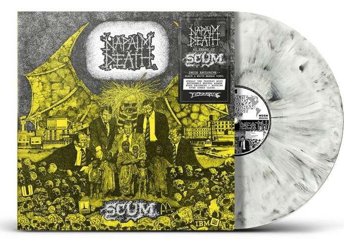 Napalm Death Scum (40th Anniversary Edition) LP standard