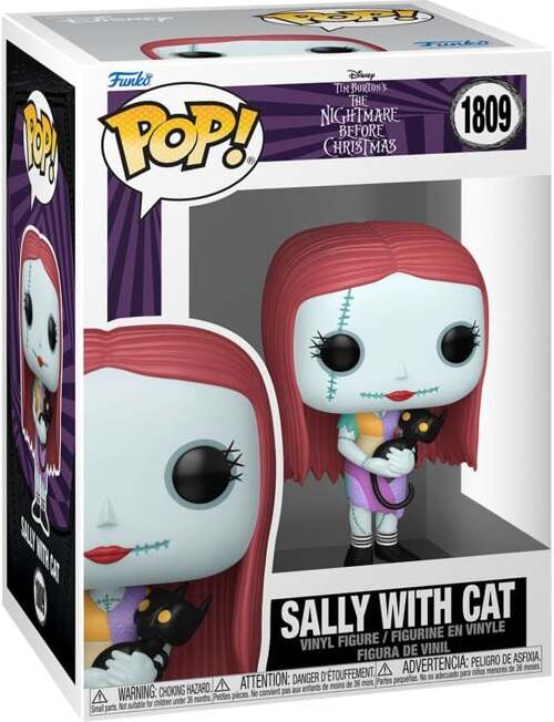 The Nightmare Before Christmas Vinylová figurka č.1809 Sally with Cat Sberatelská postava standard